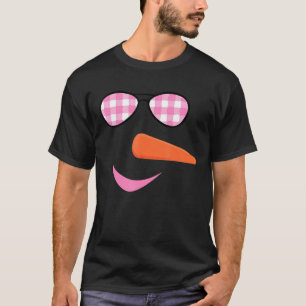 Camiseta Neve Face Cenoura Nariz Eilashes Leopardo
