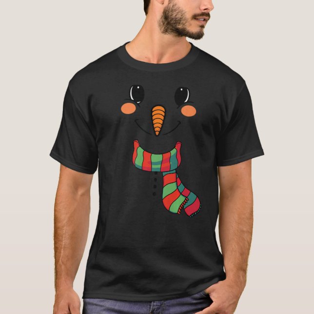 Camiseta Neve Garoto Neve Face com Carrot Nose Boys G (Frente)