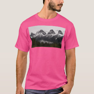 Camiseta Neve Leve Nas Rochosas Longa