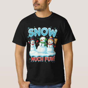 Camiseta Neve Muito Divertida por Asarteon