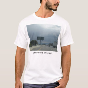 Camiseta Neve na área da baía!