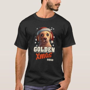 Camiseta Neve Natal - Retriever Pajama Xmas - Cachorro