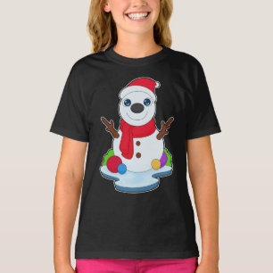 Camiseta Neve Natal Santa hat
