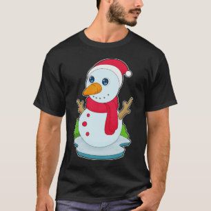 Camiseta Neve Natal Santa hat