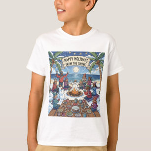 Camiseta Neve no litoral