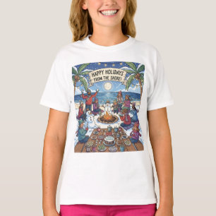 Camiseta Neve no litoral