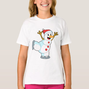 Camiseta Neve no patinagem de gelo com skates de gelo.PNG