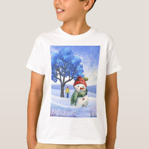CAMISETA NEVE SE DIVERTIU NO DIA DO INVERNO