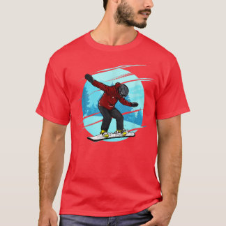 Camiseta Neve Snowboard