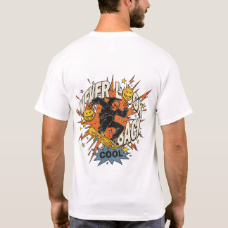 Camiseta Never Look Back Skateboard 