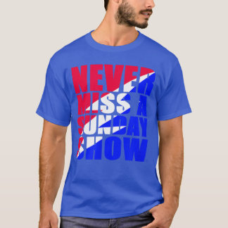 Camiseta Never Miss a Sunday Show Jamband Lot Lightning Bol