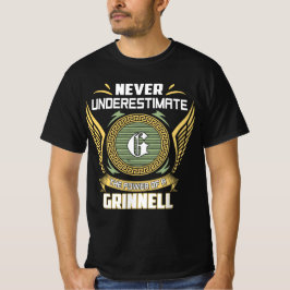 Camiseta Never Underestimate The Power Of A Grinnell