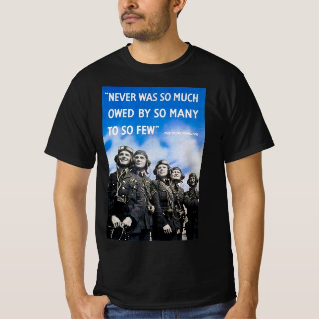 Camiseta Never was so much owed poster (Frente)