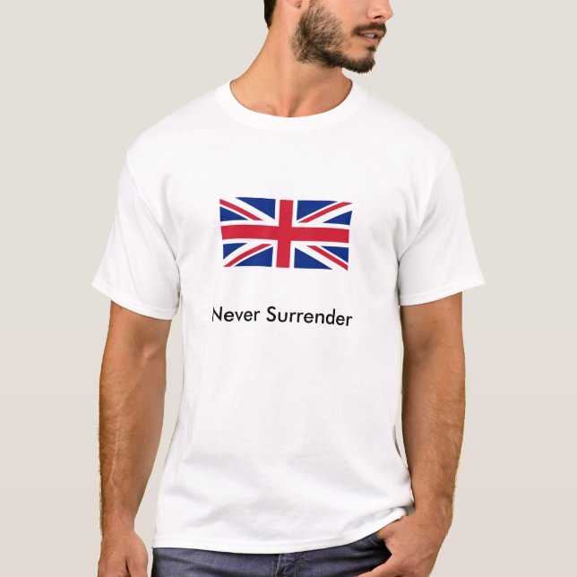Camiseta Never Zunído - Union Jack (Frente)