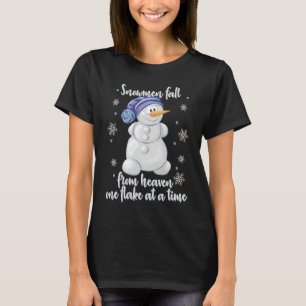 Camiseta Neves caem do céu um floco de cada vez