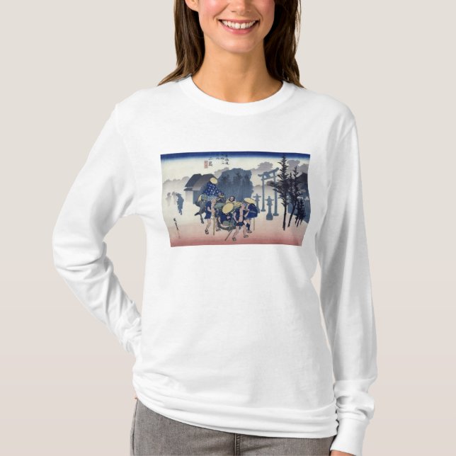 Camiseta Névoa da manhã em Mishima (Frente)