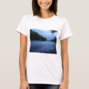 Camiseta Névoa do rio de Chattahoochee da boneca das