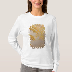 Camiseta Névoa e folhagem de outono, Grandes Montanhas Fumo