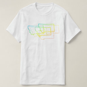 Camiseta névoa fria de montana