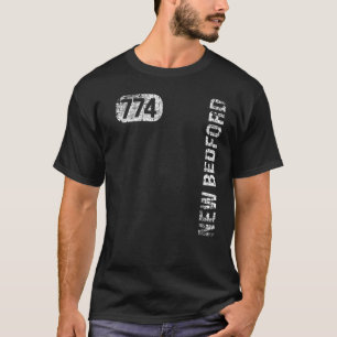 Camiseta New Bedford Massachusetts 774 Area Code Vintage Re