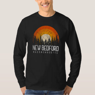Camiseta New Bedford Massachusetts MÃE Vintage 80s Retro