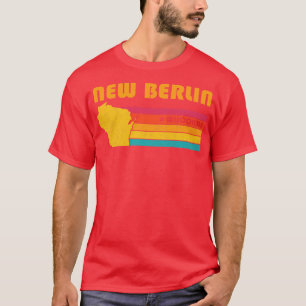 Camiseta New Berlin Wisconsin Vintage angustiou Souvenir