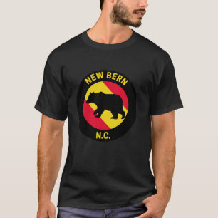 Camiseta New Bern North Carolina Bear Long Sleeve T Shirt