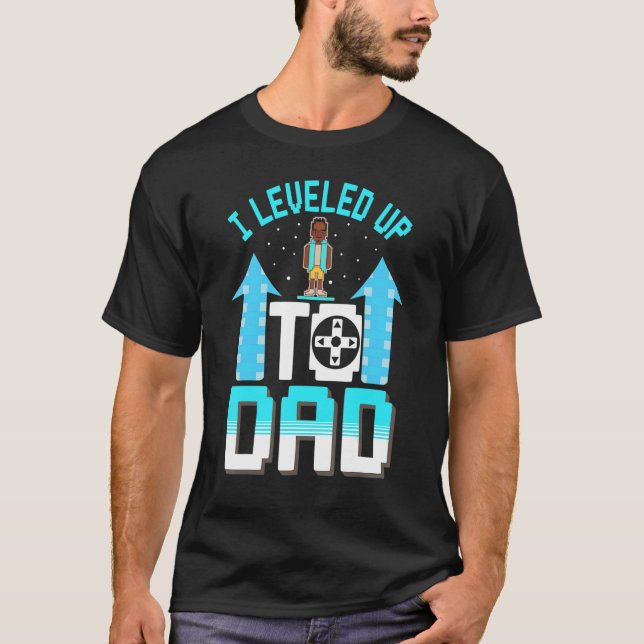 Camiseta New Black Father Video Gaming Dad (Frente)