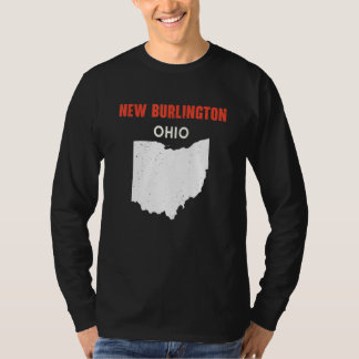 Camiseta New Burlington Ohio USA State America Travel Ohioa