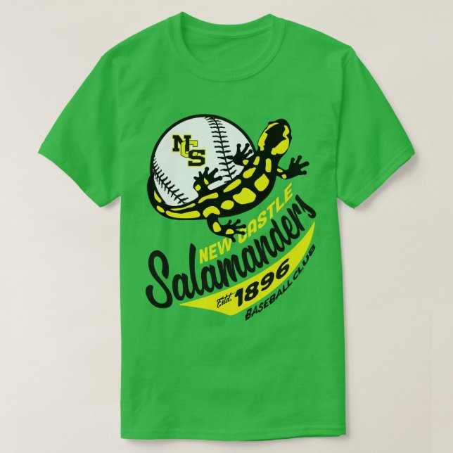 Camiseta New Castle Salamanders (Frente do Design)