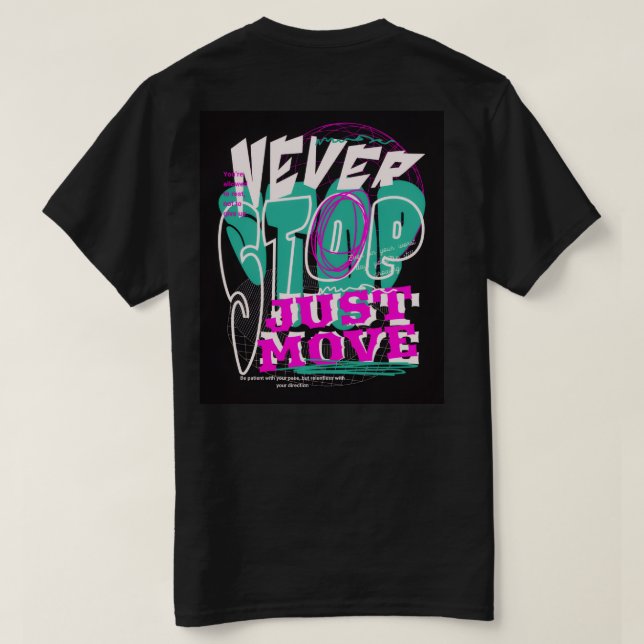 Camiseta new collection  (Verso do Design)