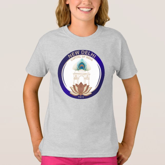 Camiseta New Delhi India (Frente)