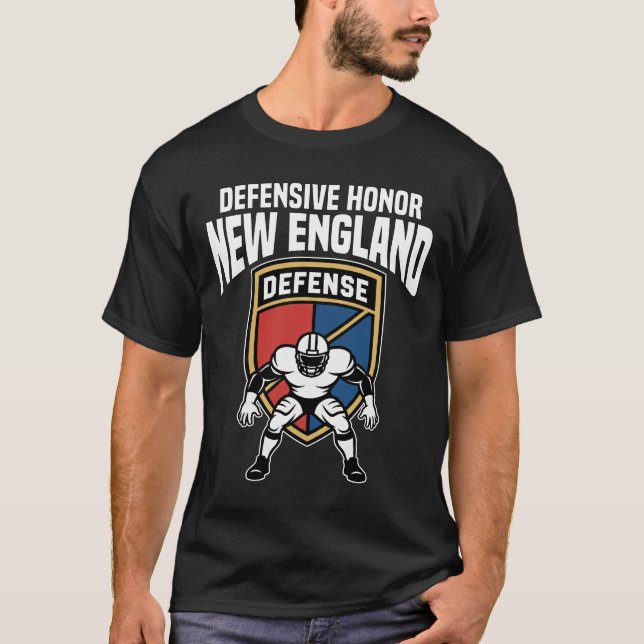 CAMISETA NEW ENGLAND DEFENSIVE HONOR - NEW ENGLAND FOOTBALL (Frente)