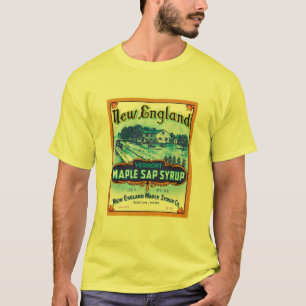 Camiseta New England Maple Sap Syrup Ad