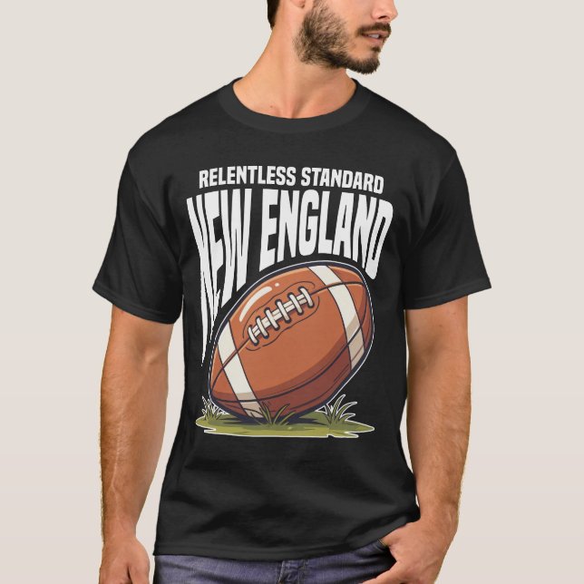CAMISETA NEW ENGLAND RELENTLESS STANDARD - NEW ENGLAND FOOT (Frente)