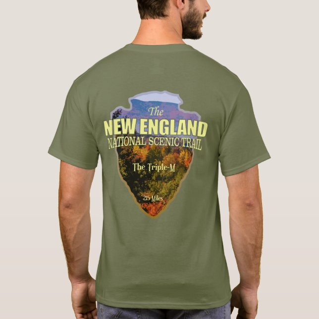 Camiseta New England Trail (seta) (Verso)