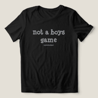 Camiseta NEW ERA Not A Boys Game 3.0 Bold