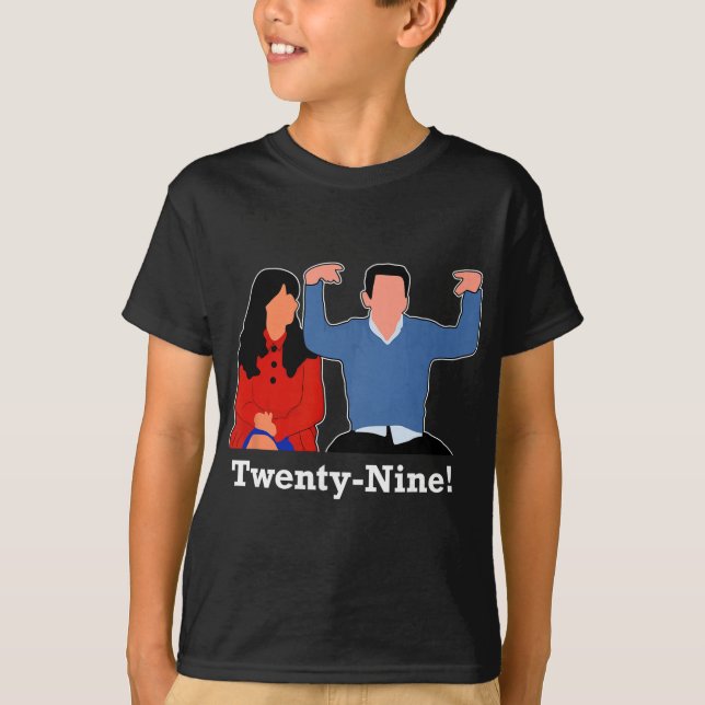 Camiseta New Girl 29 I'm Feelin' Twenty Nine Happy Birthday (Frente)