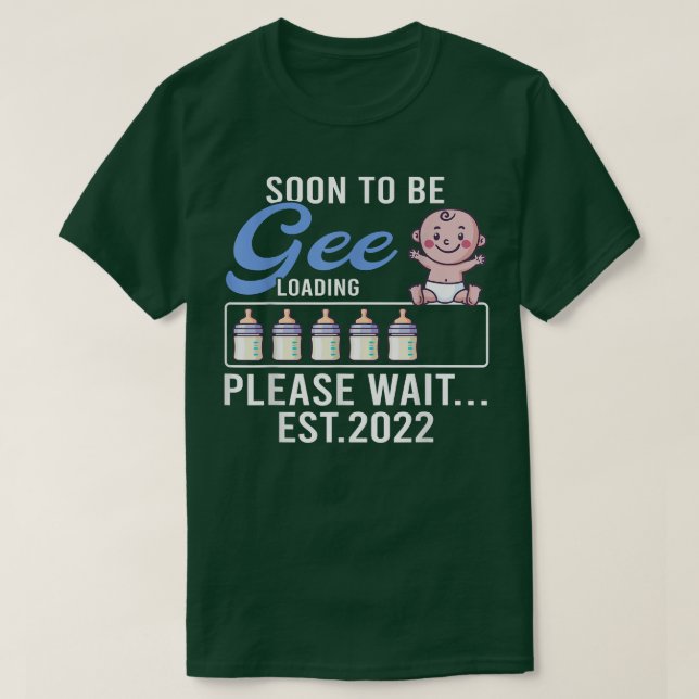 Camiseta New Grandma Shirts, Pregnancy Announcement Soon To (Frente do Design)