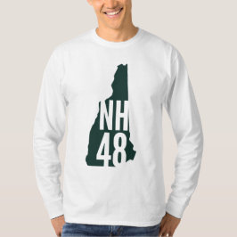 Camiseta New Hampshire 4000 Footer List Long Sleeve T-Shirt