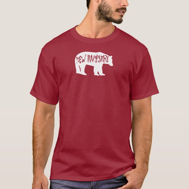 Camiseta New Hampshire Bear (Frente)