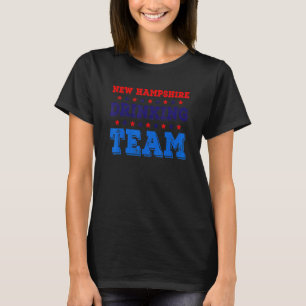 Camiseta New Hampshire Bebendo Team State Pride Beer Dri