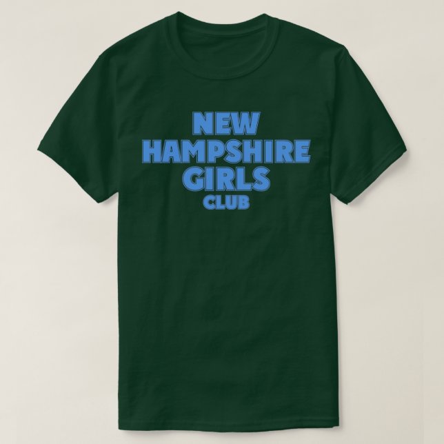 Camiseta New Hampshire Girls Club (Frente do Design)