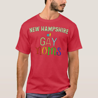 Camiseta New Hampshire Of Gay Mães