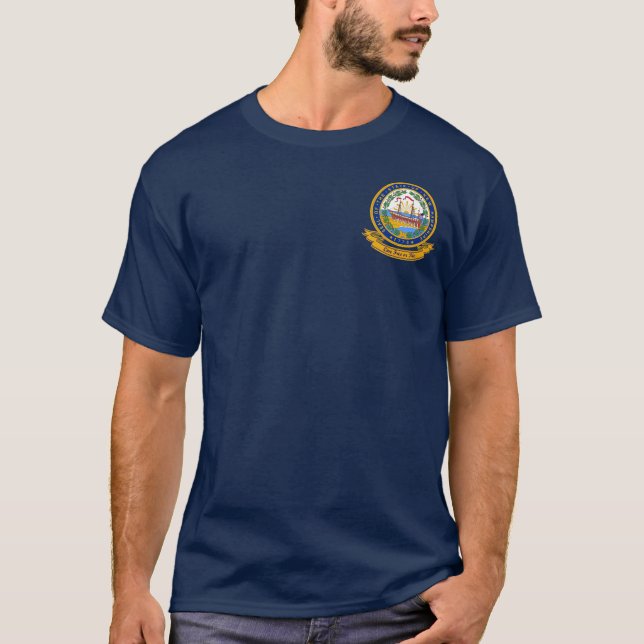 Camiseta New Hampshire Seal (Frente)