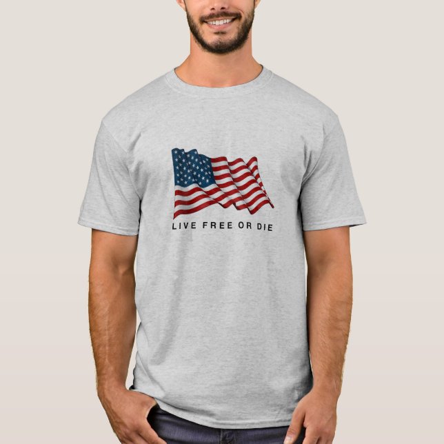 Camiseta New Hampshire Tee por NickysArt (Frente)