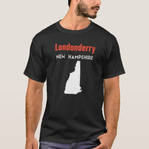 Camiseta New Hampshire Usa State America Viagem Londonderry
