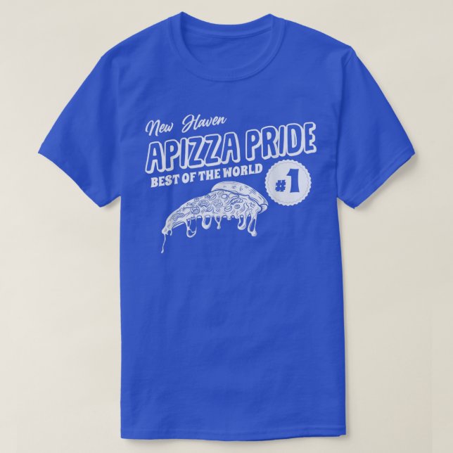 Camiseta New Haven Apizza Pride - Pizza Lover Design for Fo (Frente do Design)