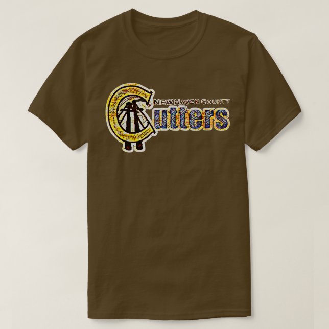 Camiseta New Haven Cutters Baseball (Frente do Design)