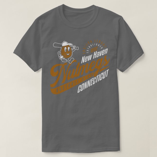 Camiseta New Haven Nutmegs (Frente do Design)